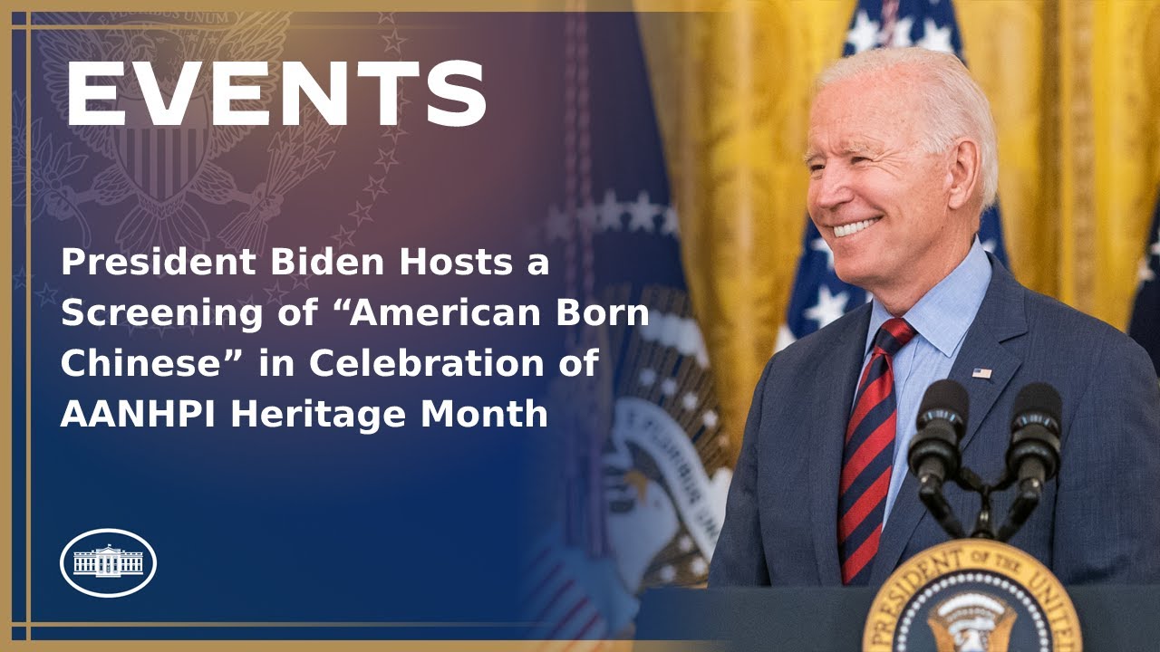 President Biden Hosts a Screening of “American Born Chinese” in Celebration of AANHPI Heritage Month