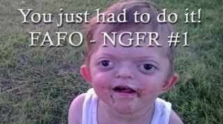 You just had to do it