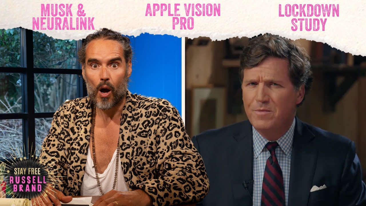 OH SH*T HE’S BACK! | Tucker Goes VIRAL On Twitter AGAIN!! #141 Stay Free With Russell Brand PREVIEW