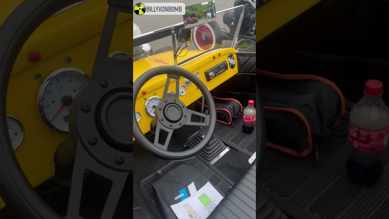 Monday Motor Madness # 39 - Yellow T-bucket