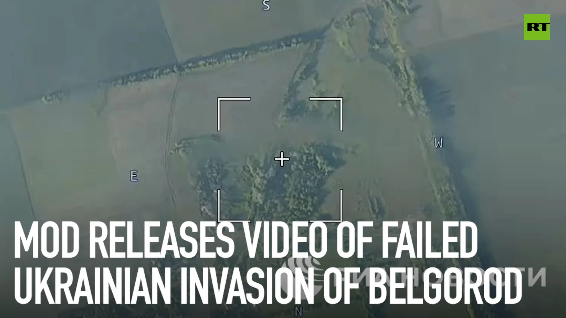 MoD releases video of failed Ukrainian invasion of Belgorod