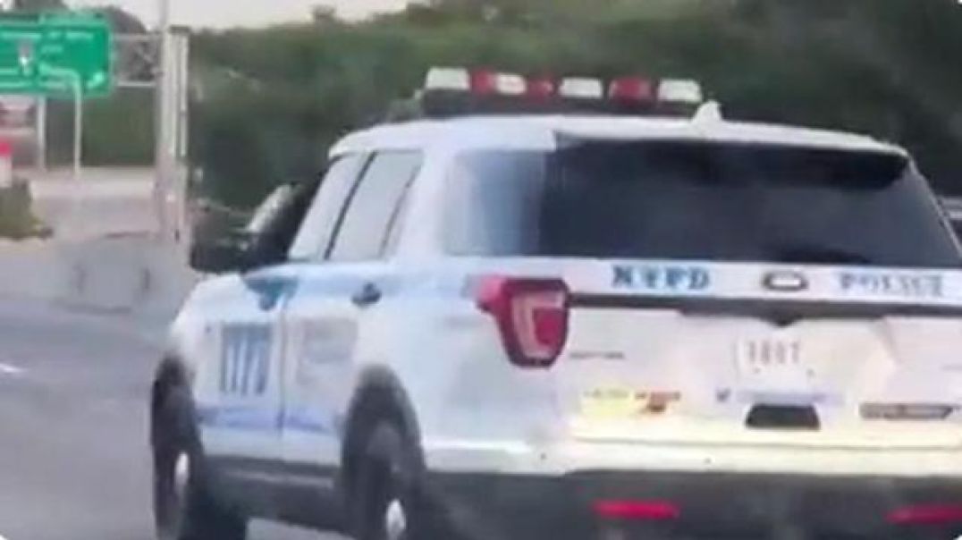 NYPD ? TRIES TO RUN MAN RIDING MOPED OFF THE ROAD, SHARE THIS ONE LETS GET RID OF THIS COP ?