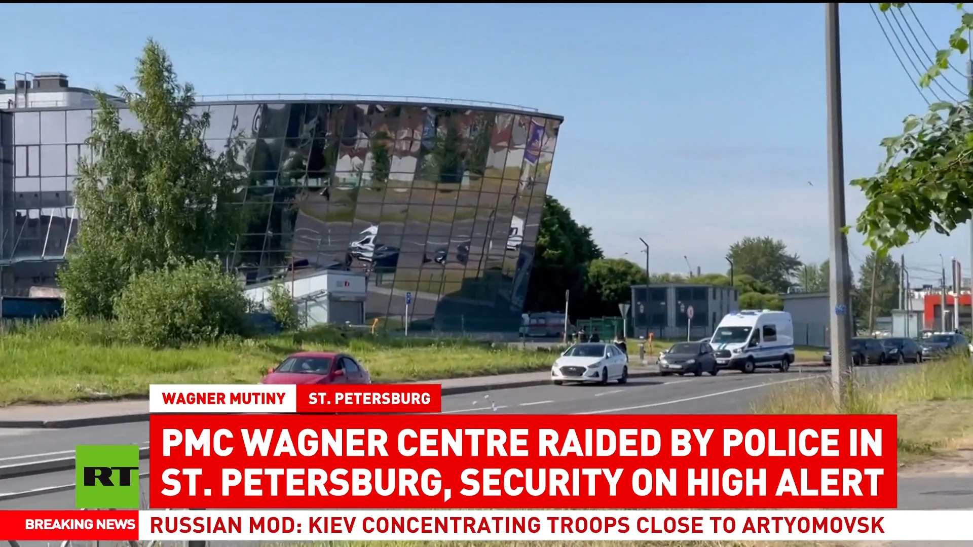 Wagner office in St. Petersburg raided