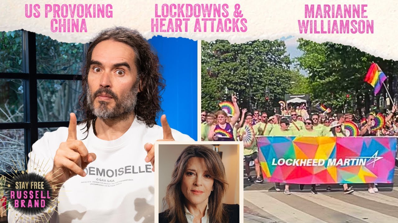 WTF! Lockheed Martin Sponsor Pride March!? Plus, Marianne Williamson - #148 - Stay Free PREVIEW