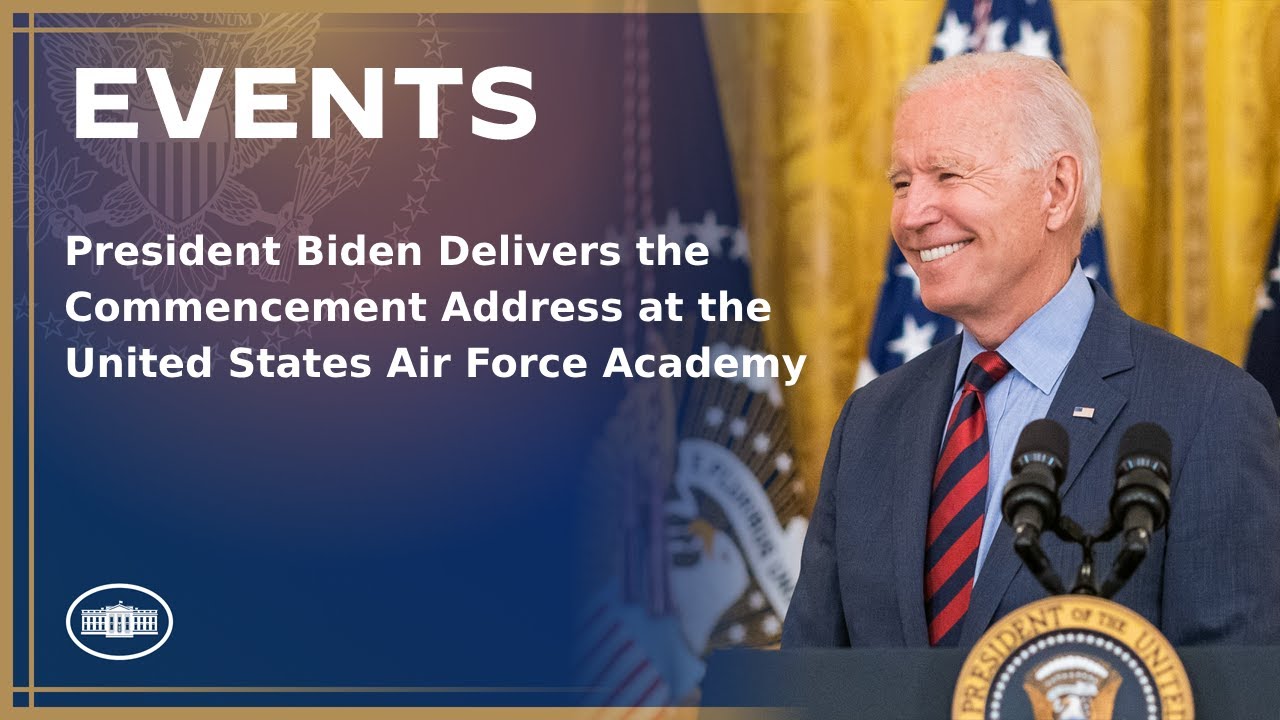 President Biden Delivers the Commencement Address at the United States Air Force Academy