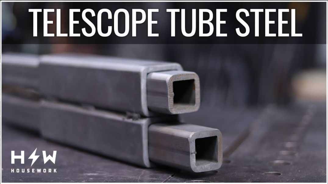 How to: Remove Weld Seam & Telescope Tube Steel