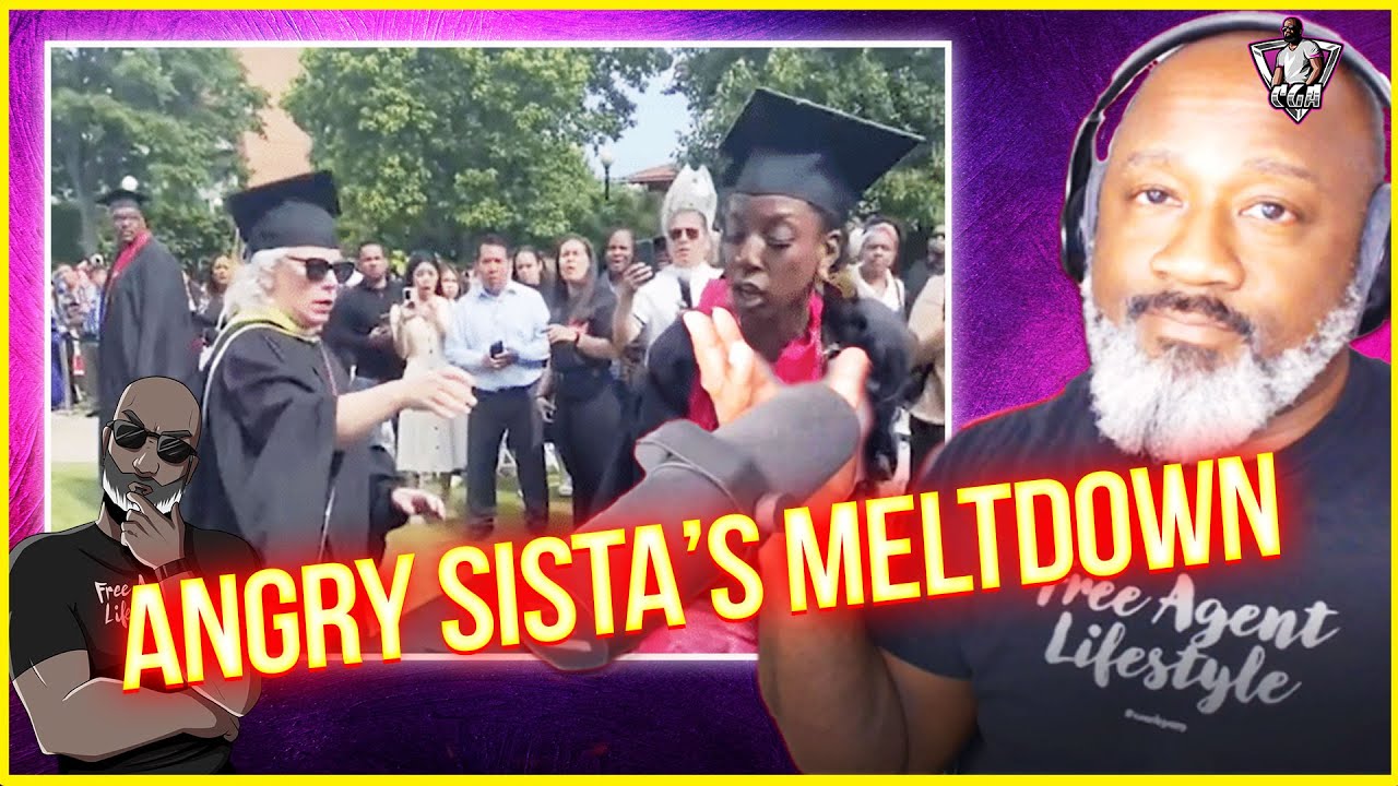 Angry SISTA GIRL Ruin Graduation By Stealing Mic...Claims Racism