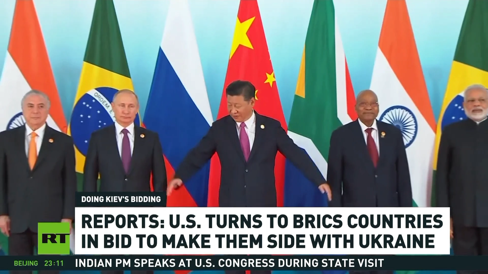 US attempts to drive a wedge between BRICS and Russia