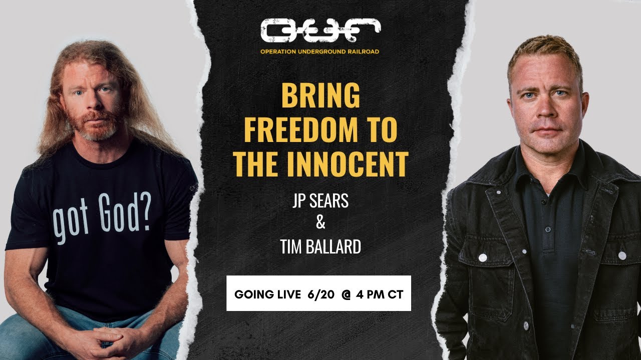 JP & Tim Ballard Live: Bring Freedom to the Innocent