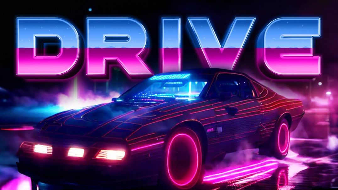 Drive '83: Retro Wave Racing [AI Generated Music Video Demo] [GEN-2] [4K, 60FPS]