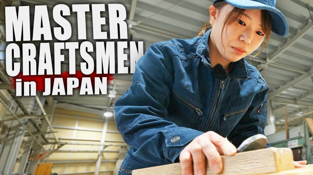 I Spent 24 Hours with Master Craftsmen in Japan - their set ups are spot on - the Jap chick is very attractive too..