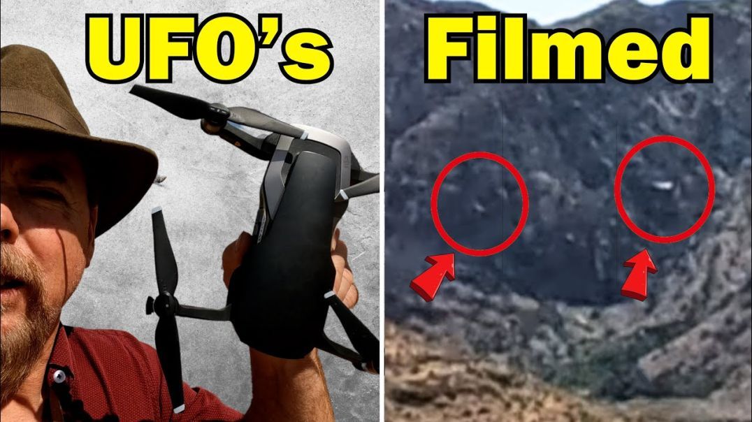 Unbelievable UFO Sighting: Filming Drones and Gold when this Happened