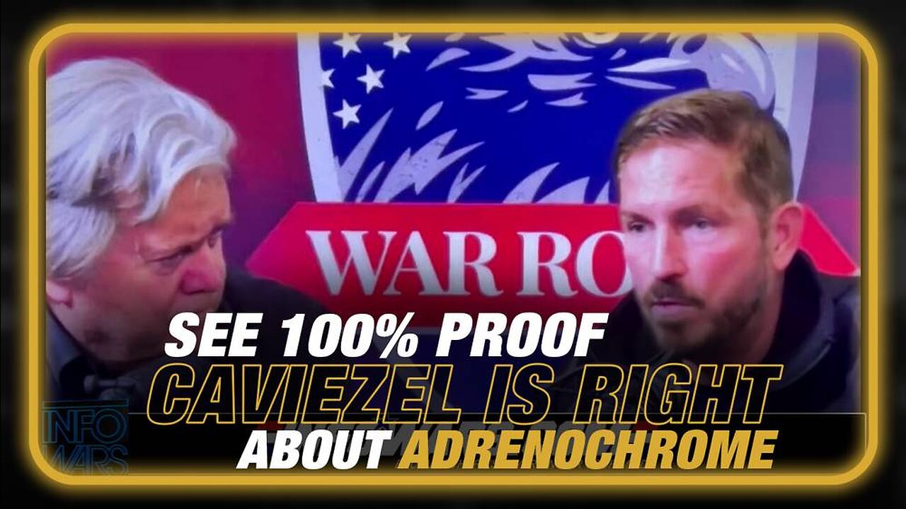 See 100% Proof that Jim Caviezel is Right About Adrenochrome