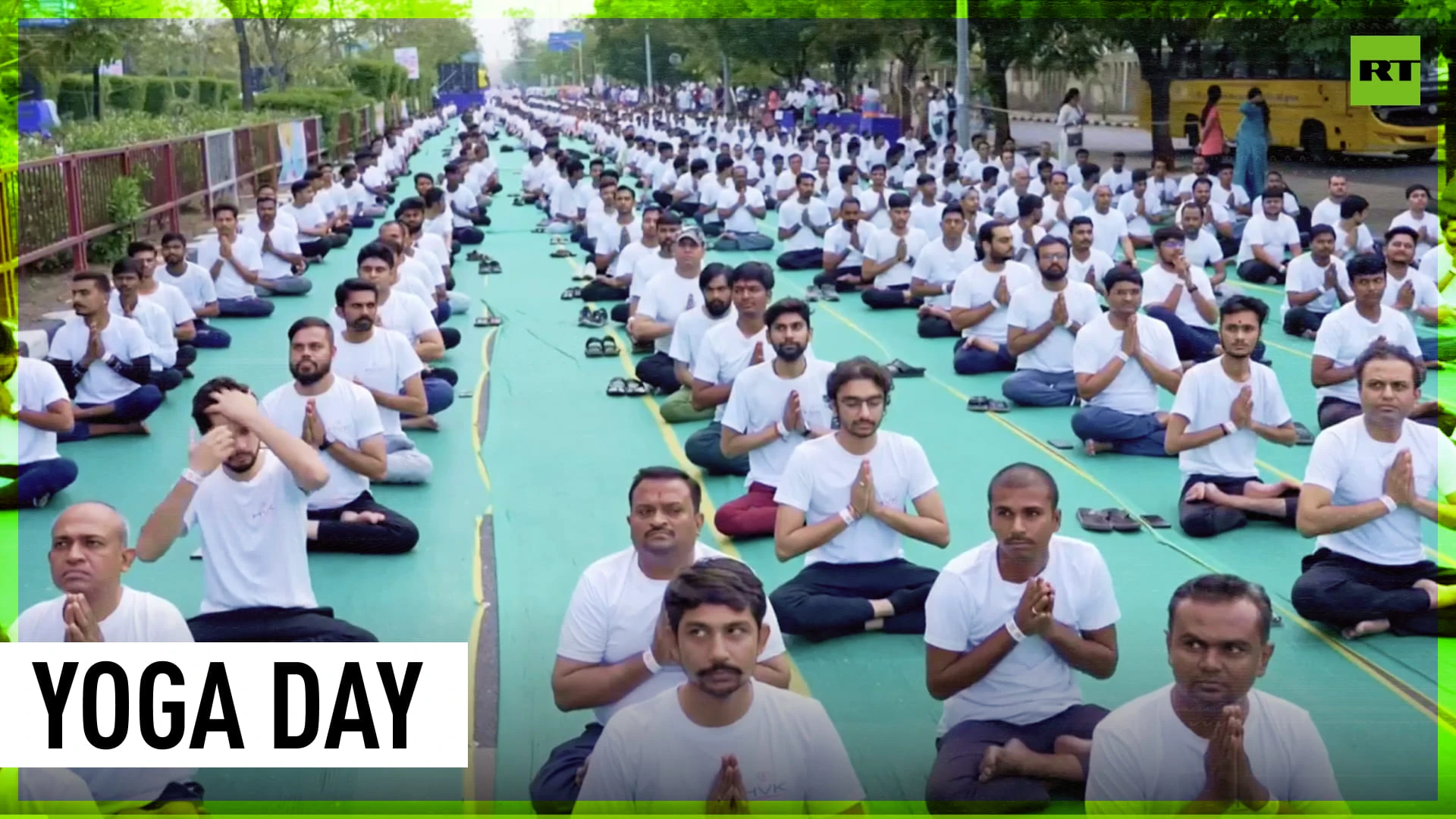 Massive Yoga session breaks Guinness World Record