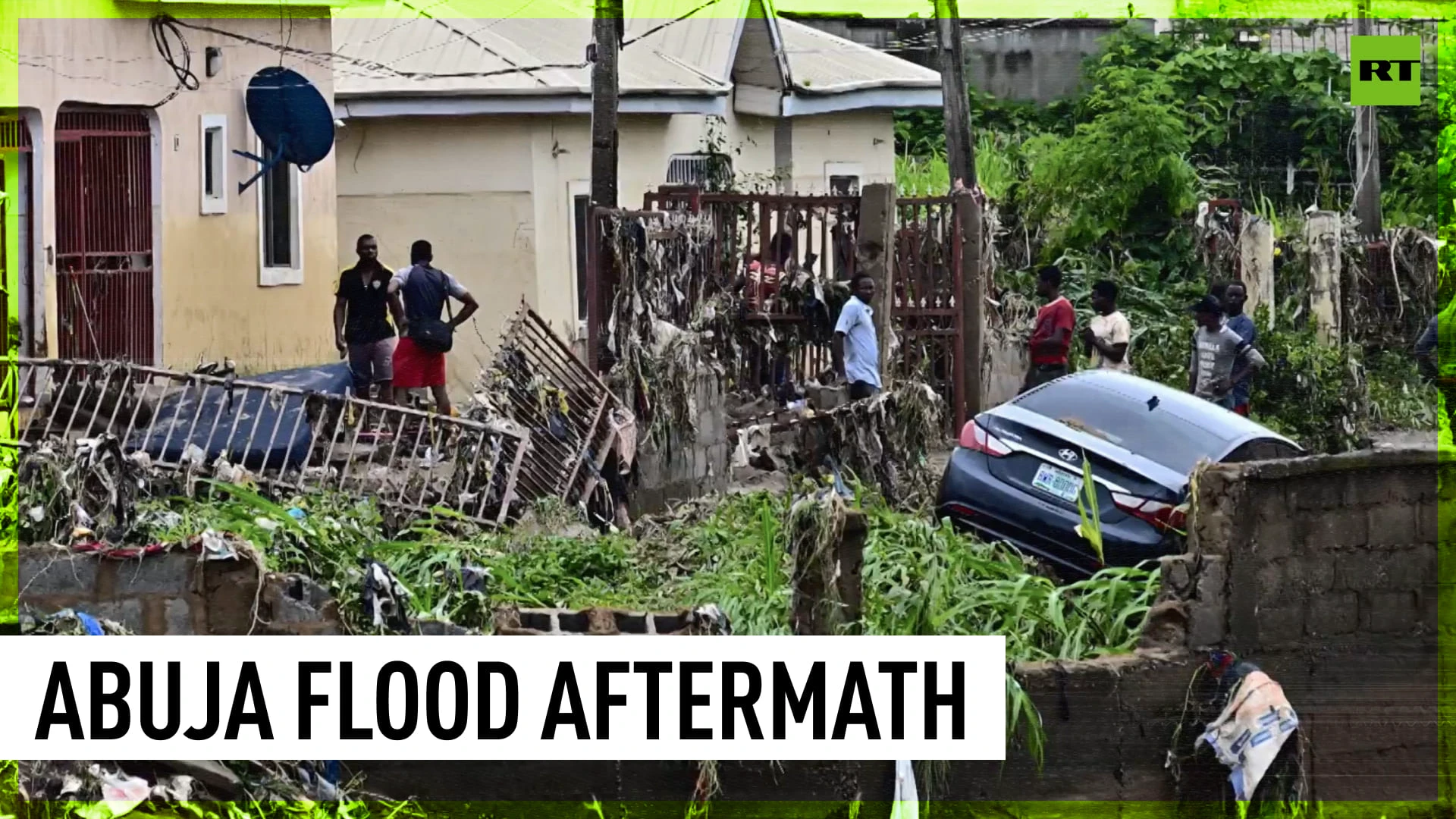 Floods and heavy rains destroy homes in Nigeria  