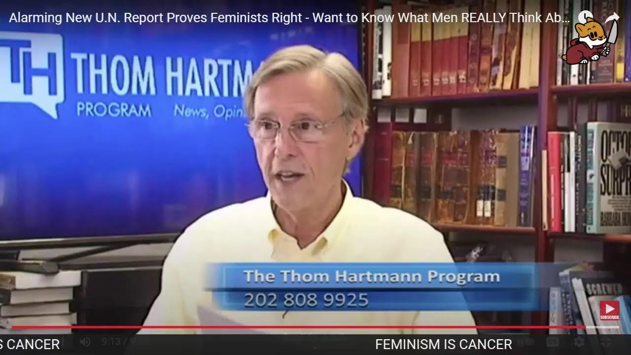 Wimmens So Oppressed World Wide. So Sez the United Nations. Thom Hartmann