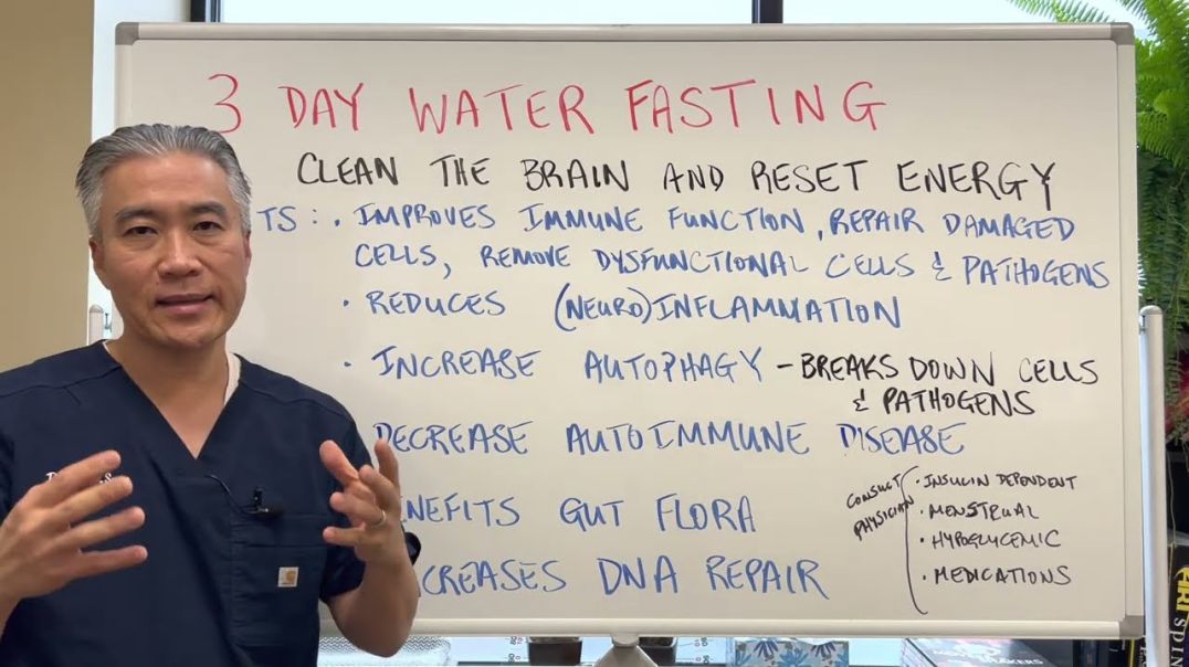 3 DAY WATER FASTING---Clean the brain and reset your Energy.