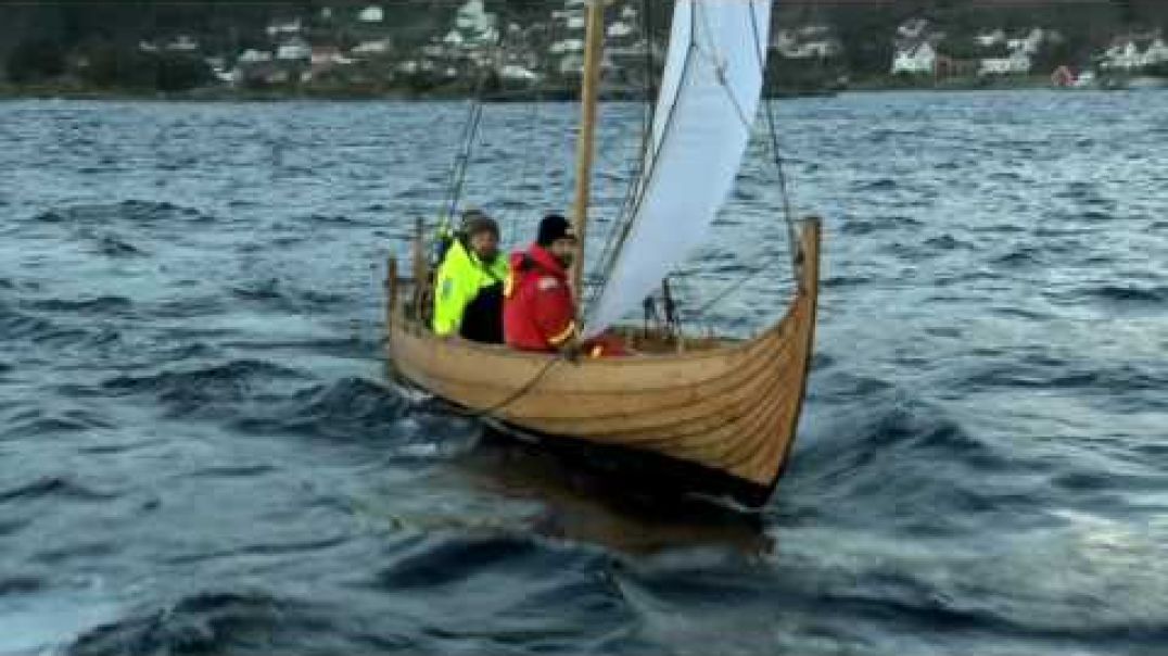 SAILING THE TEST BOATS FOR THE DRAGON HARALD FAIRHAIR