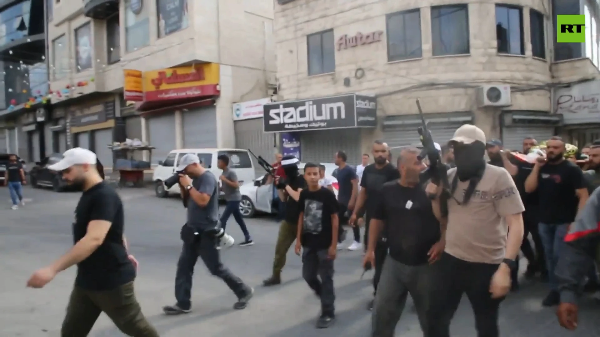 Crowds gather to pay last respects to Palestinians killed in Israeli raid on Jenin