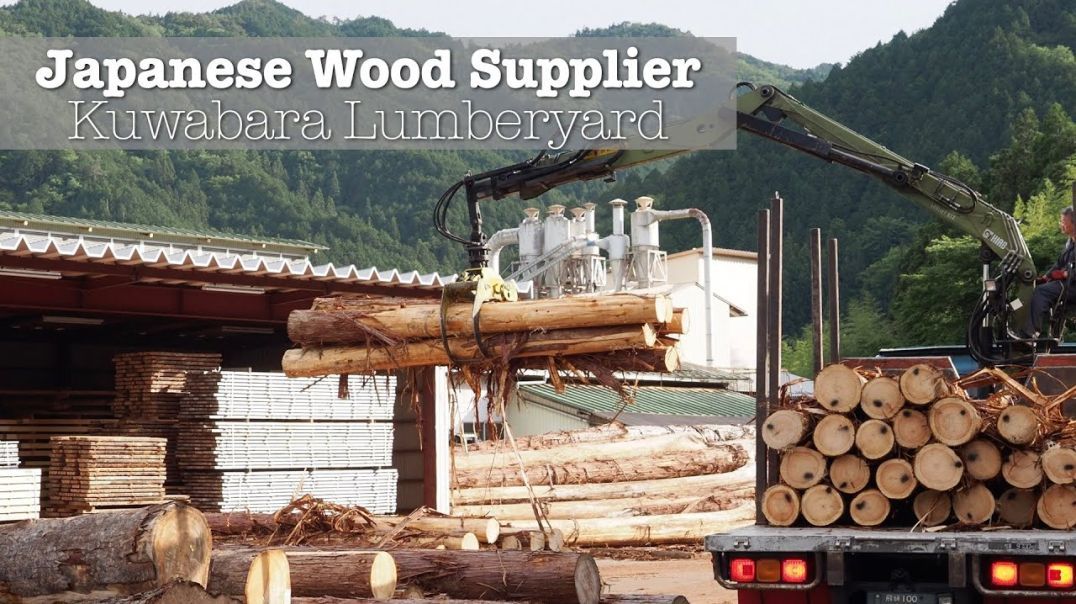 A 135 Year Old Japanese Lumberyard! Global and Domestic Supplier of High Quality Hinoki Wood