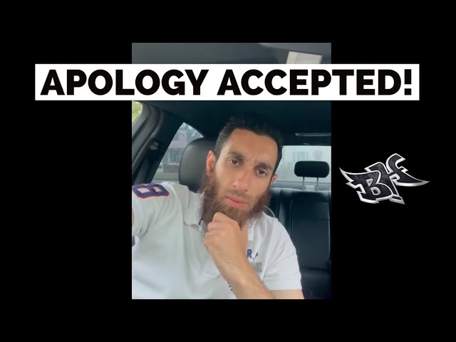 APOLOGY ACCEPTED! @FrenzoHarami