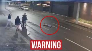 Drunk Bitch Gets Thrown Out And Handled By Bouncers! Then She Gets Killed! Very Bad Night For Her