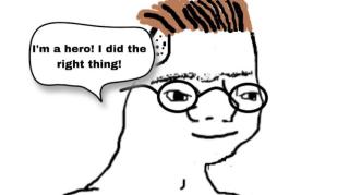 The Hero Normie and jumping to conclusions, Morality and lookism.