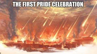 PRIDE CHURCH BURNS DOWN BY LIGHTNING STRIKE (ARE FATHER IN HEAVEN IS GETTING FED UP)