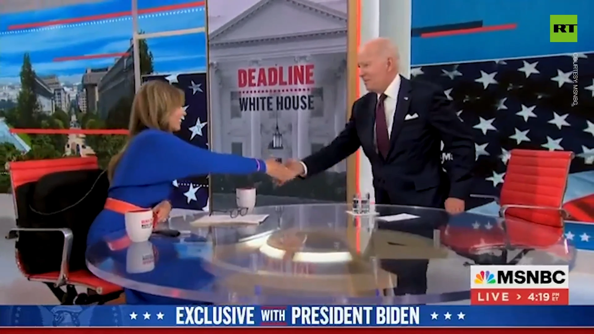 Biden wanders away from interview live on air