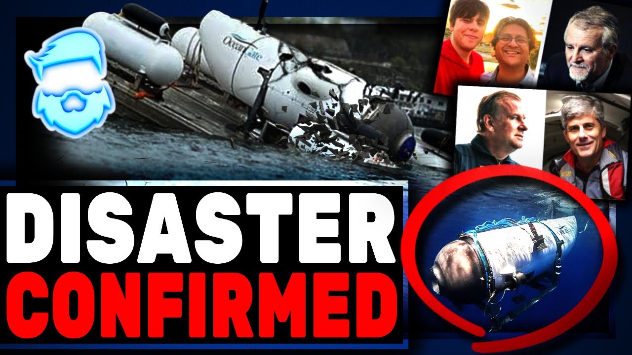 Titanic Submarine CONFIRMED Catastrophic Implosion By US Coast Guard! 5 Large OceanGate Pieces Found