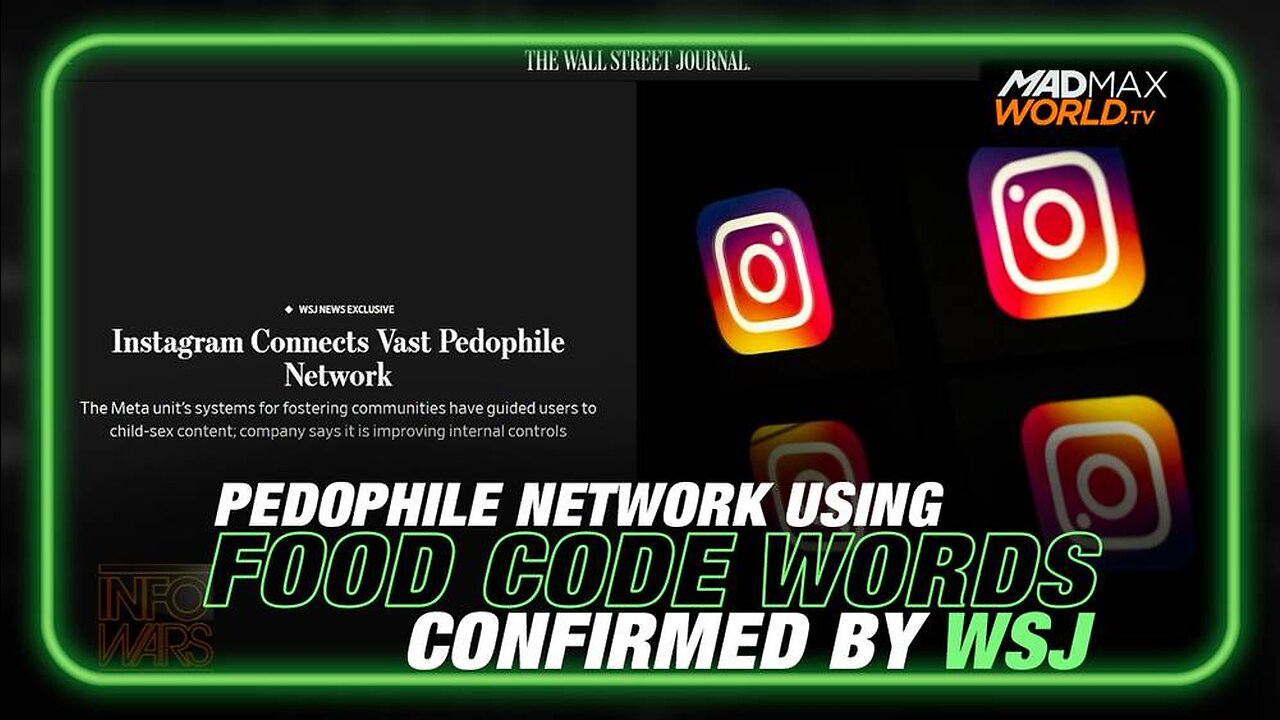 WSJ Confirms Pedophile Network Using Food Code Words