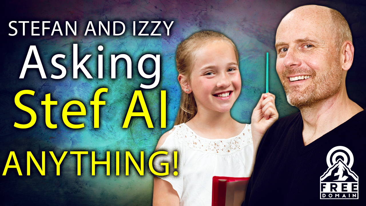 Izzy Questions StefBOT AI! (Audio)