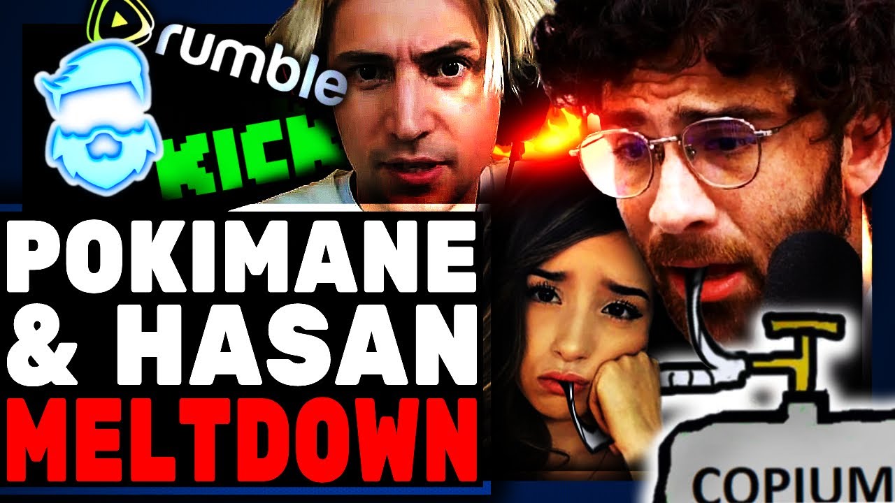 Hasan & Pokimane DESTROYED Over Absurd Jealousy Of Kick & Rumble By xQc, Amouranth & More