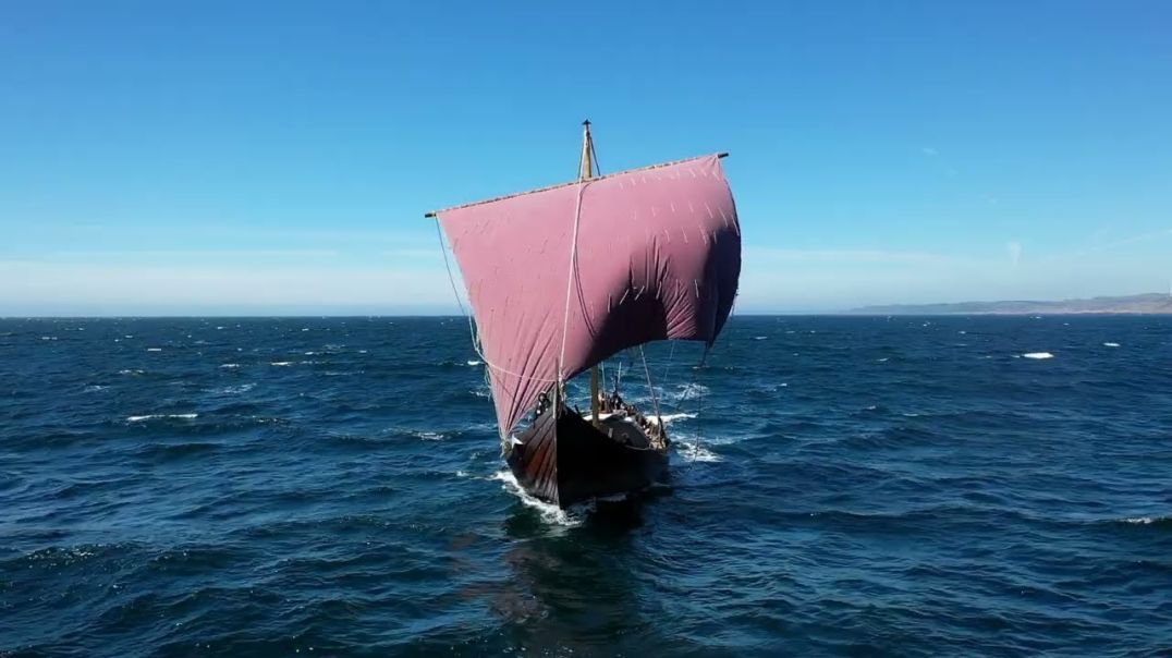 ?Viking ship building in Norway - Part Four "Meginhufr" (SLOWFILM)