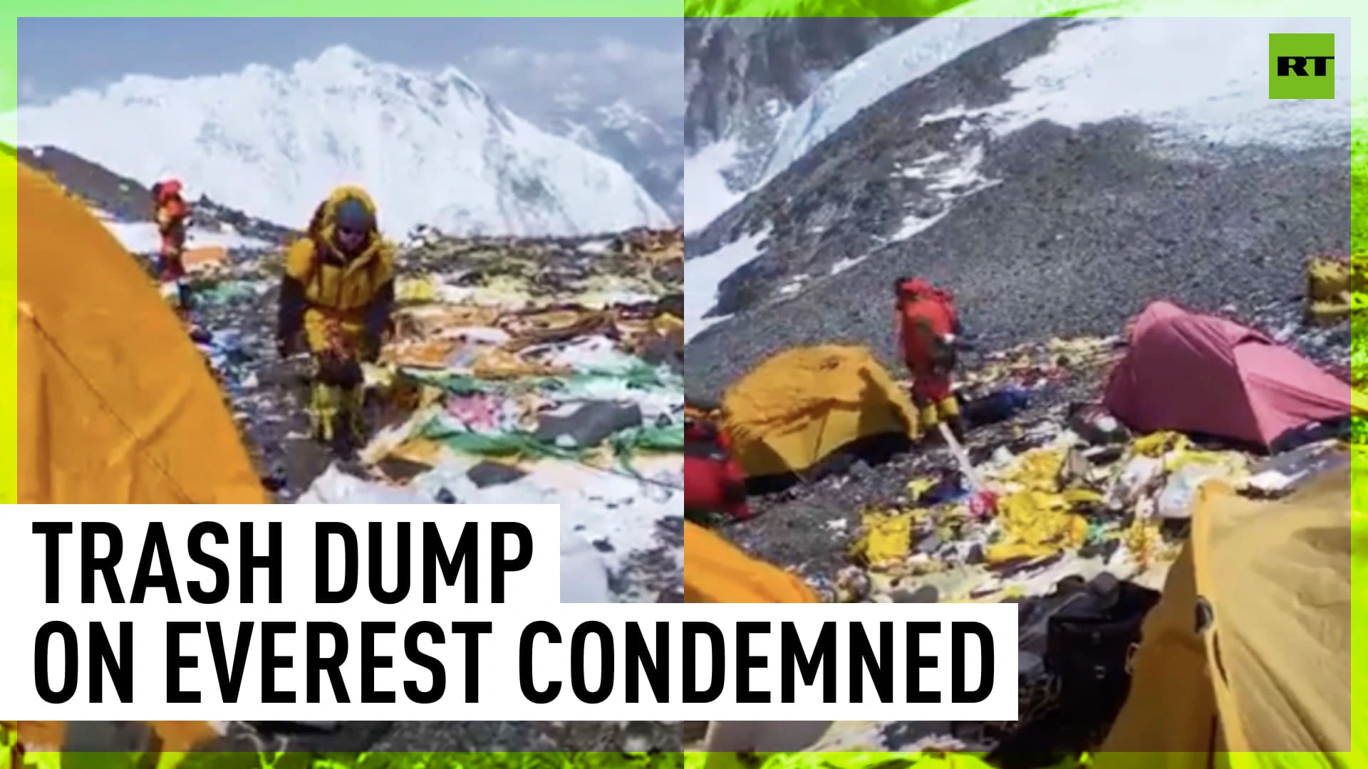 Trash dump on Everest condemned