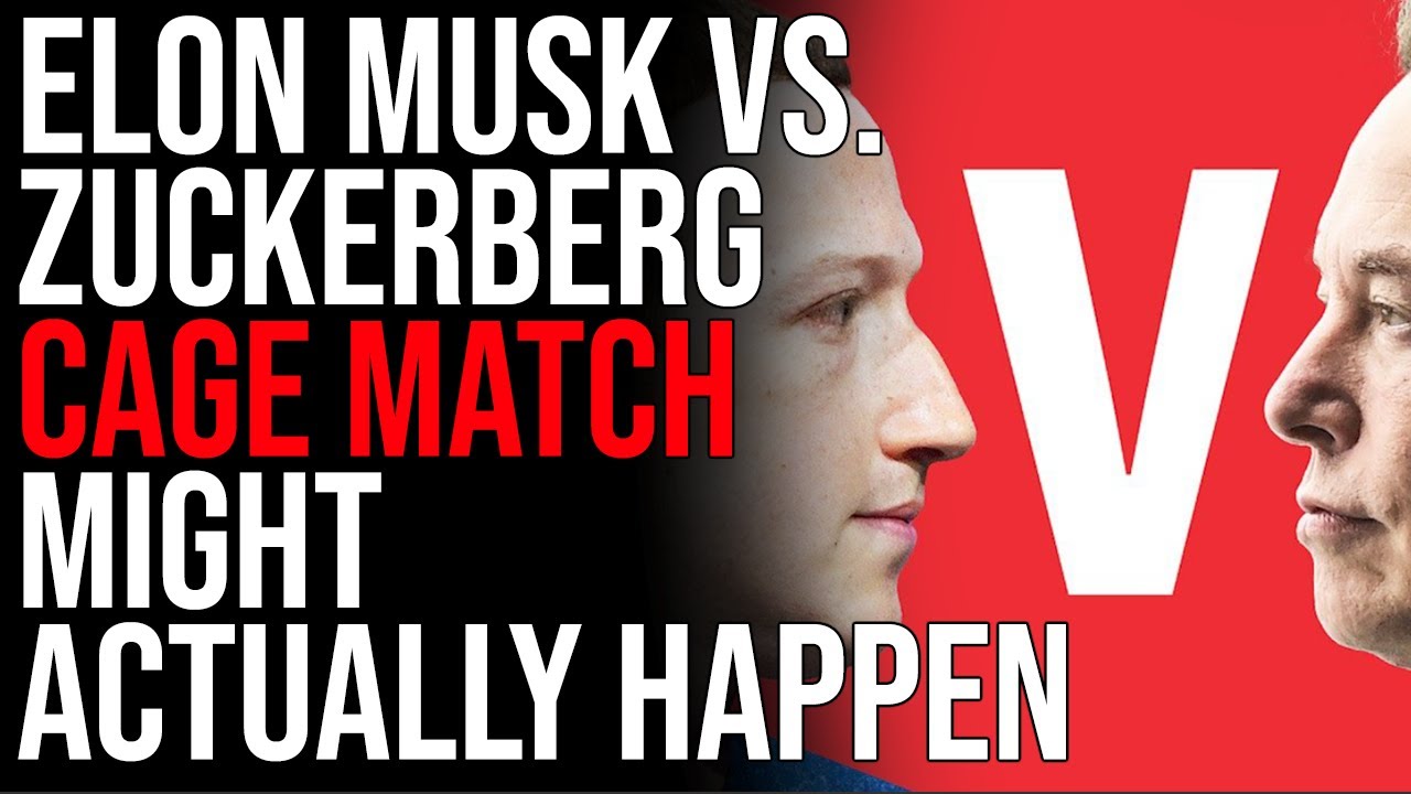 Elon Musk Vs. Zuckerberg CAGE MATCH Might Actually Happen