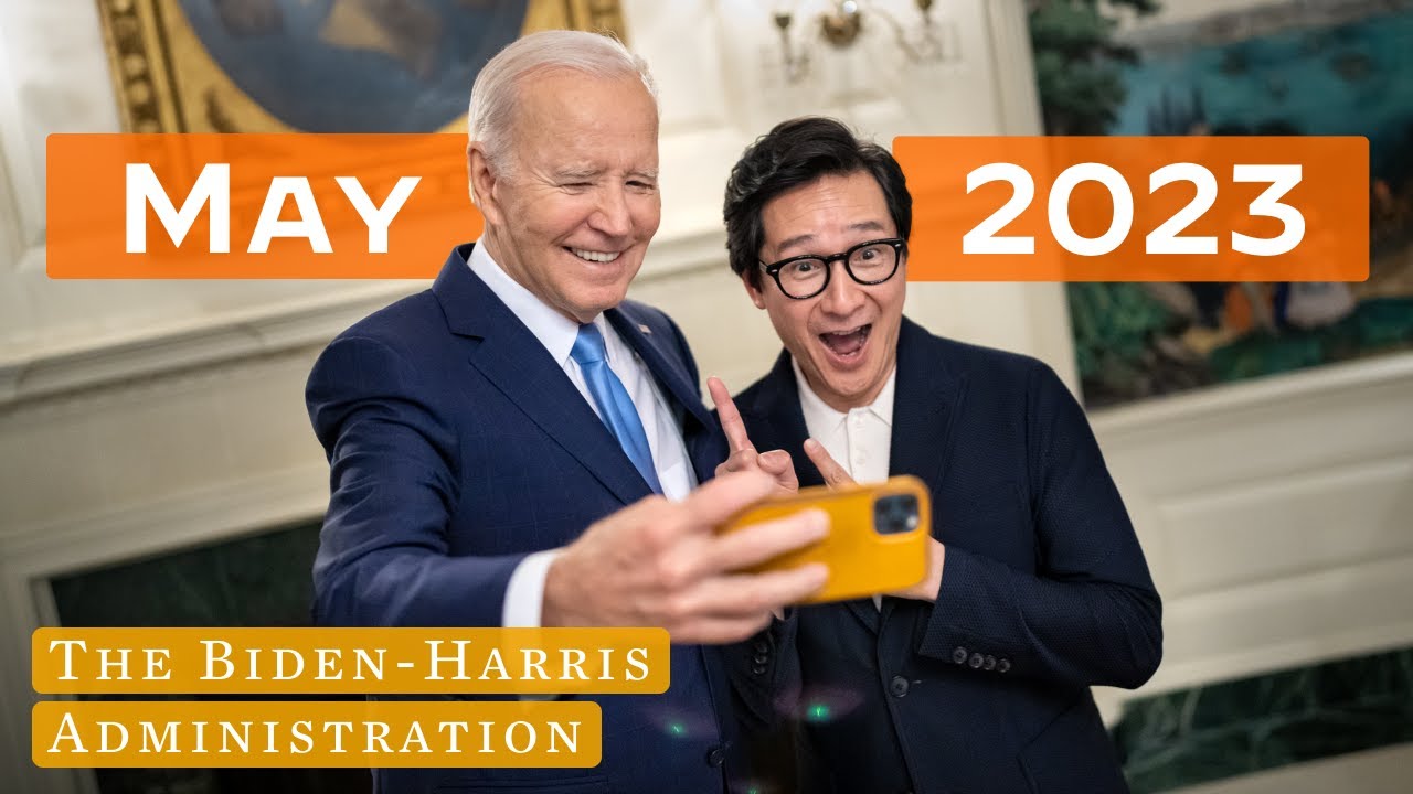 A look back at May 2023 at the Biden-Harris White House.