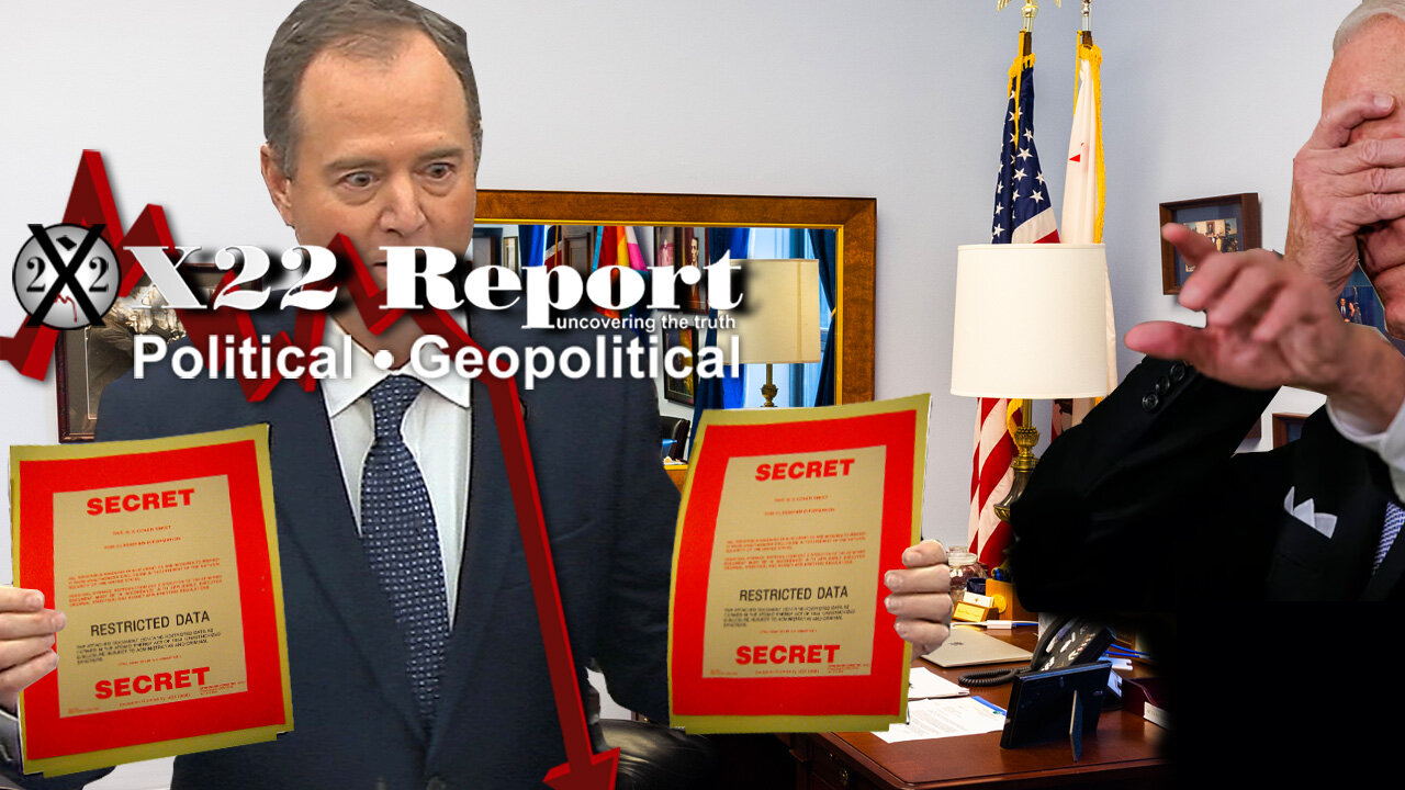 Ep. 3087b - Did Schiff Hand Classified Docs To Biden?  People Are Waking Up To The [D] Party Con