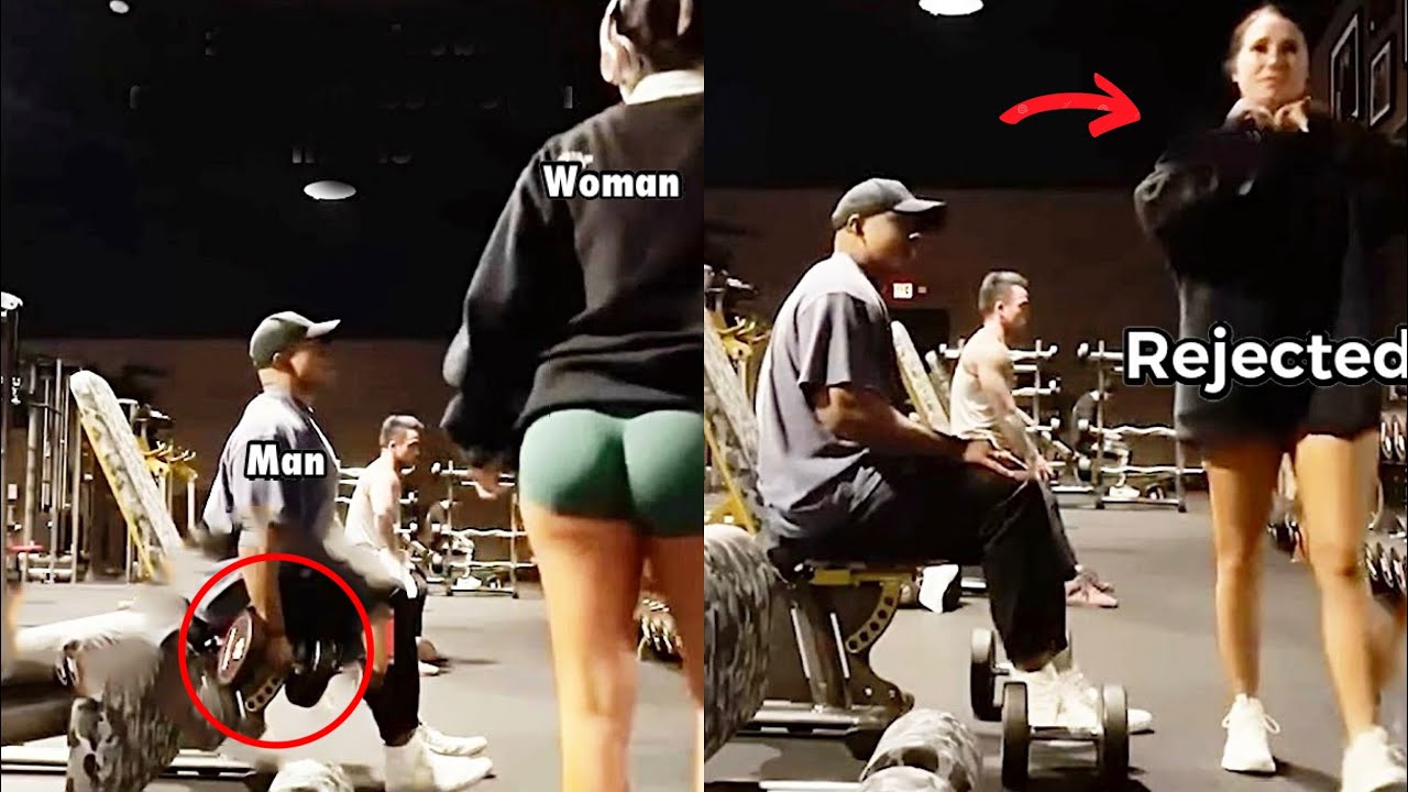 Woman INTERRUPTS Man & Gets REJECTED!