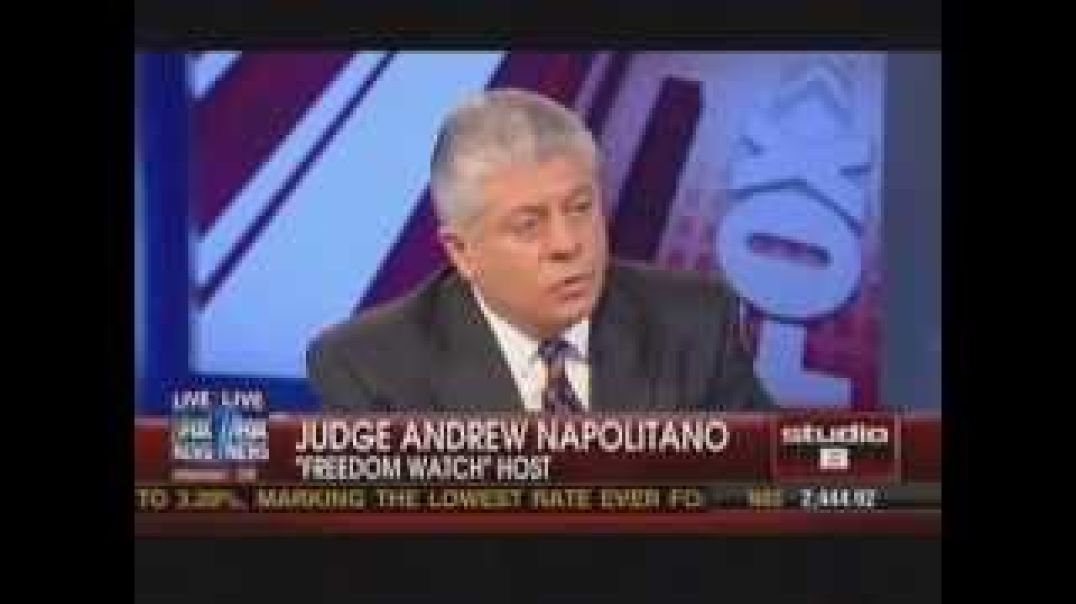 StingRay cell phone tracking device commentary by Judge Napolitano