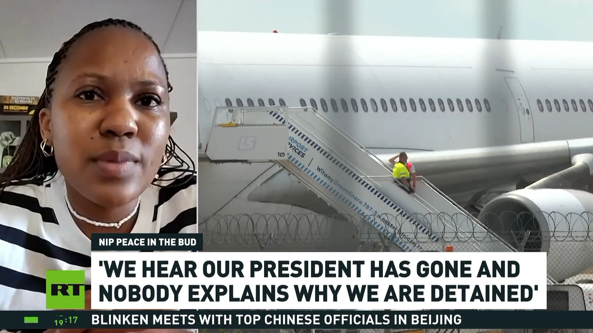 Nobody explained why we're detained – reporter stranded in Poland as S. African aircraft held back