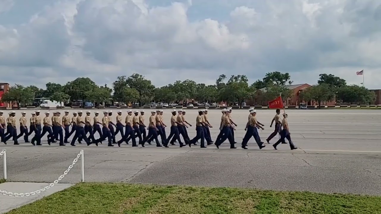 WHERE WAS JOHN?  Marine Corps graduation - Parris Island - June 9, 2023