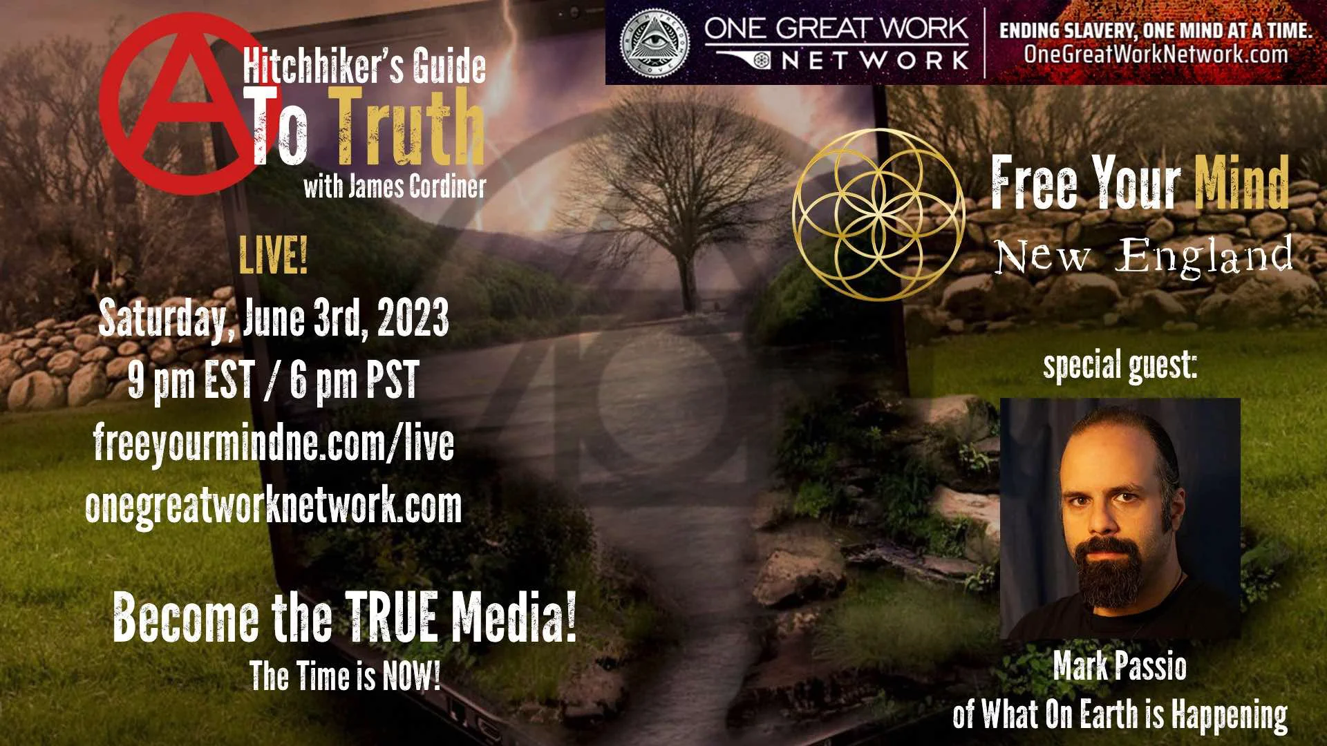 Mark Passio - Interviewed By James Cordiner - Become The TRUE Media - 2023-06-02