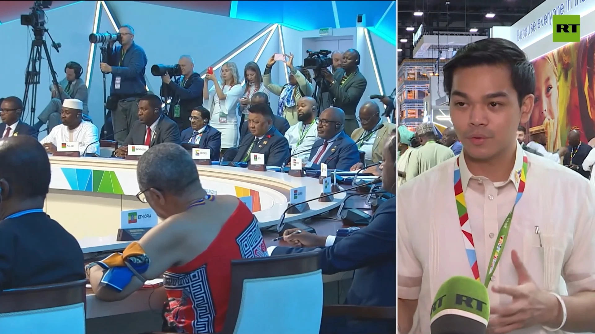 Russia-Africa Summit 2023 | Daniel Hugo Santos, ASEAN Youth Organization, Philippines