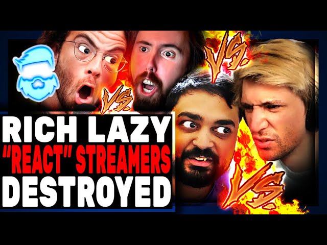 Streamers Hasan & xQc DESTROYED For Lazy Reaction Vids STEALING From Youtubers! Asmongold Spared