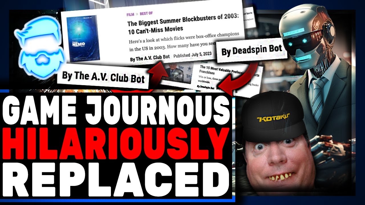 Journalists RAGE As They've BEEN REPLACED By AI In Hilarious Backfire & Downfall!