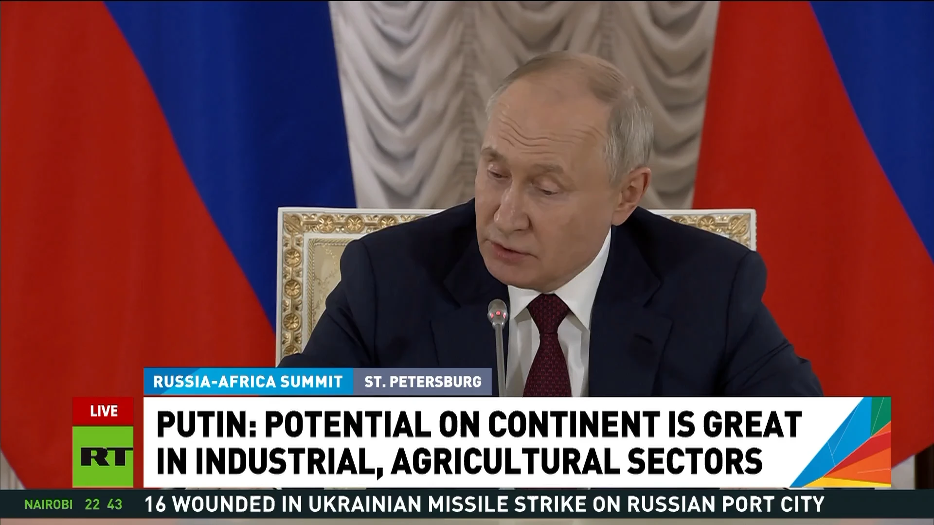 We're looking for win-win projects in Africa – Putin