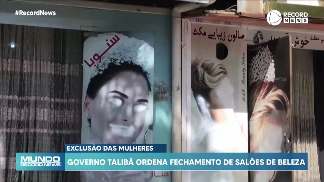 Talibã proíbe salões de beleza