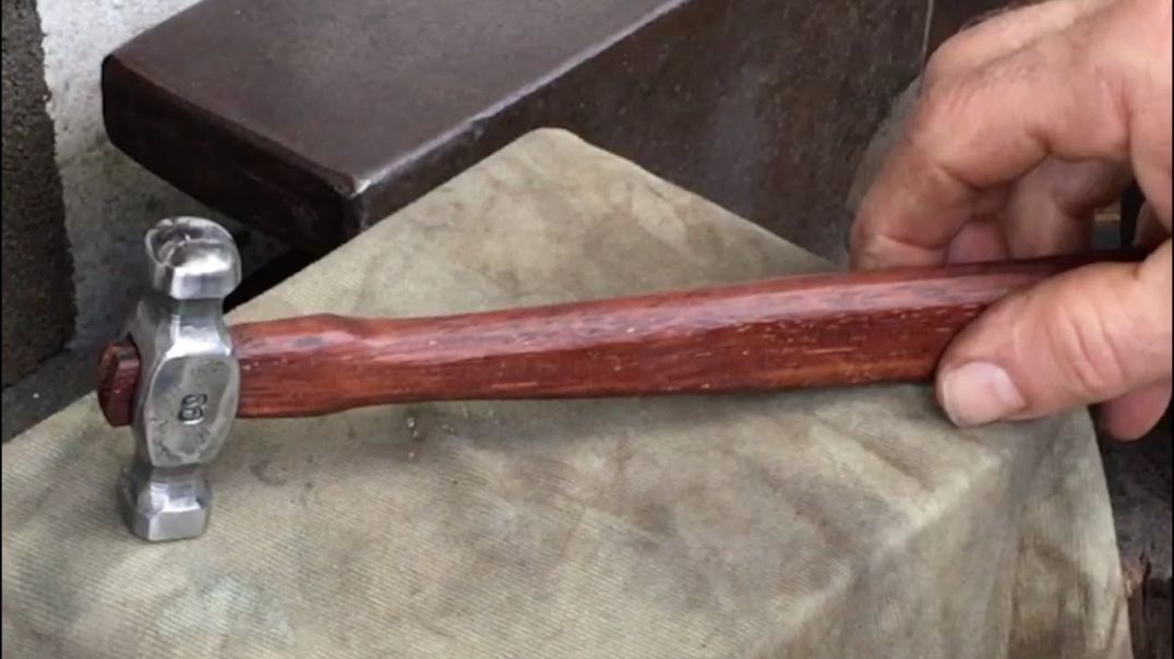 Hand Making A Tiny Rivet Peening Hammer