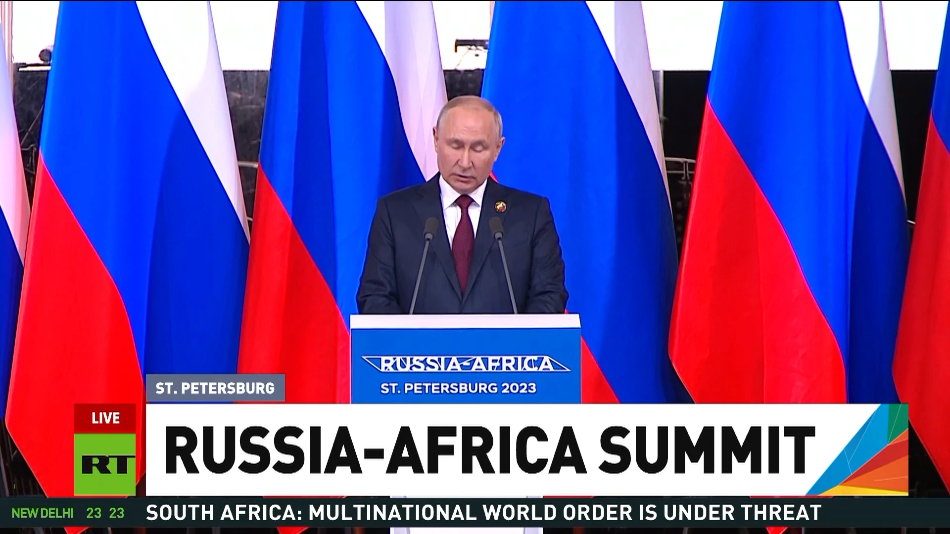 Russian-African relations are founded upon indivisible ties of friendship and mutual help – Putin